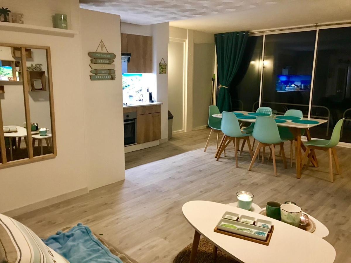 Magnifique Appartement En Front De Mer, Caneylles Roses Eksteriør bilde